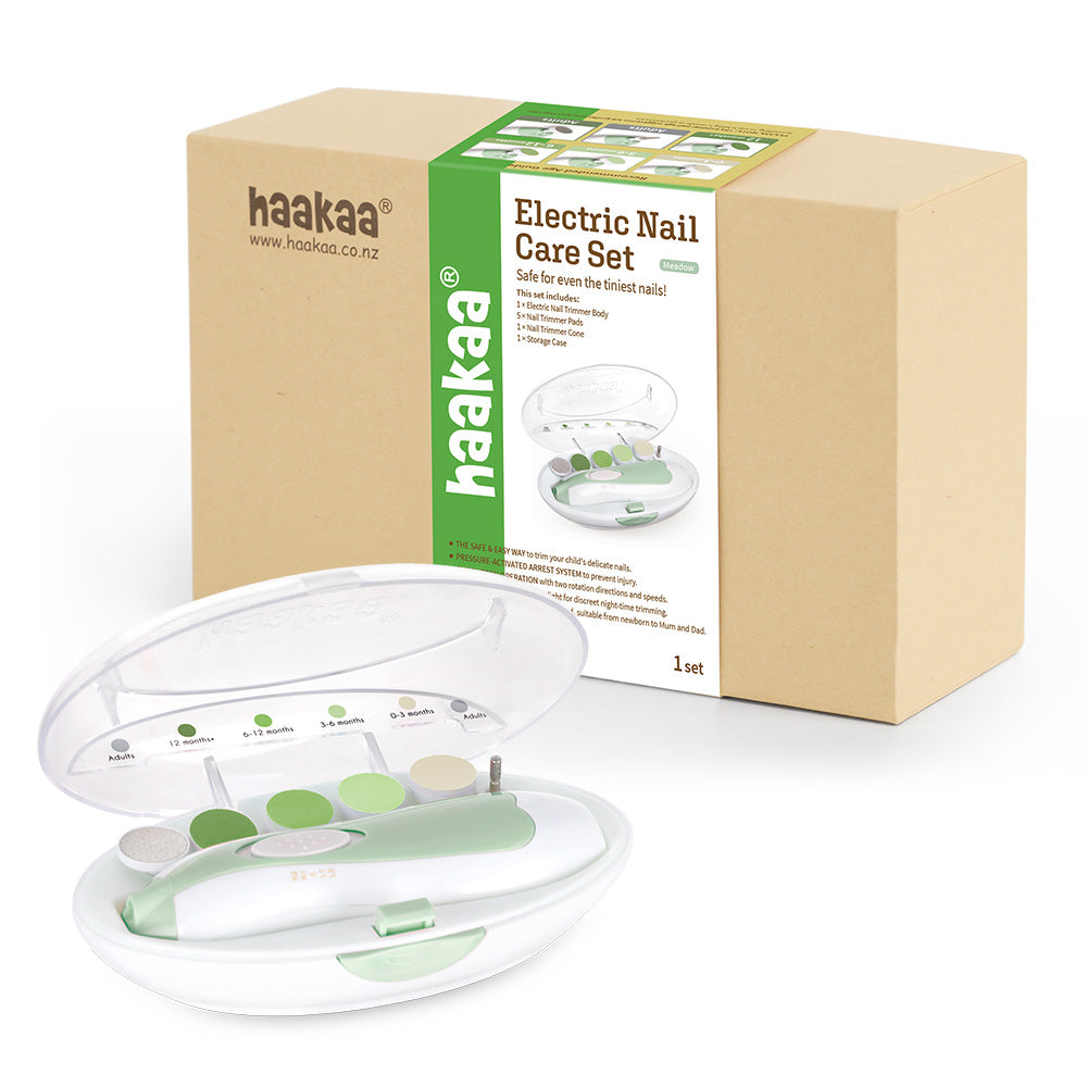 Haakaa Limador de uñas eléctrico Haakaa Meadow