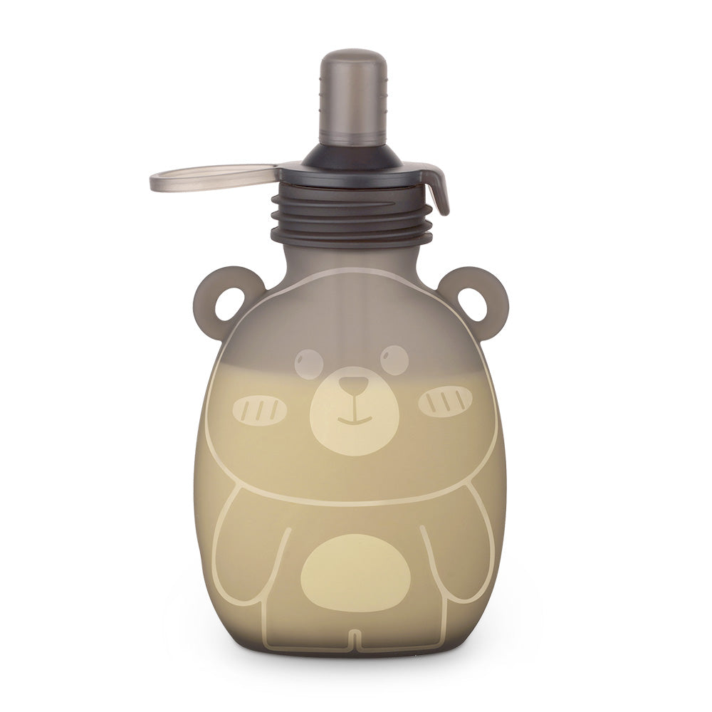 Haakaa Pouch de silicona Happii Bear - 170ml