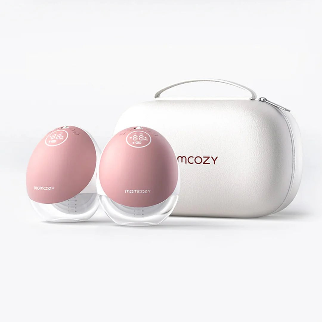 MomCozy Extractor de Leche Materna inalámbrico M9 Doble