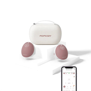 MomCozy Extractor de Leche Materna inalámbrico M9 Doble