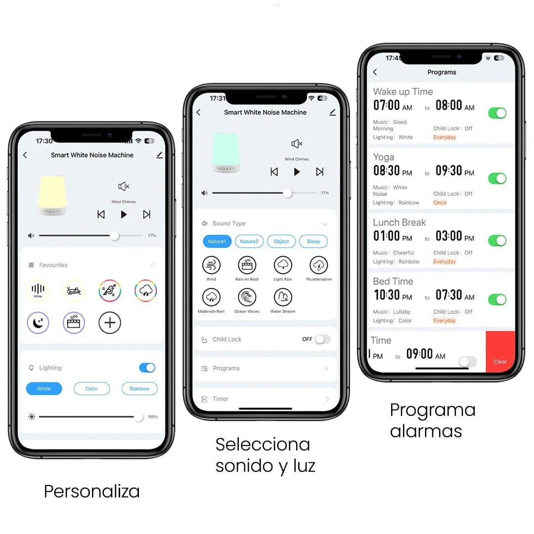 MomCozy Máquina Ruido Blanco Smart