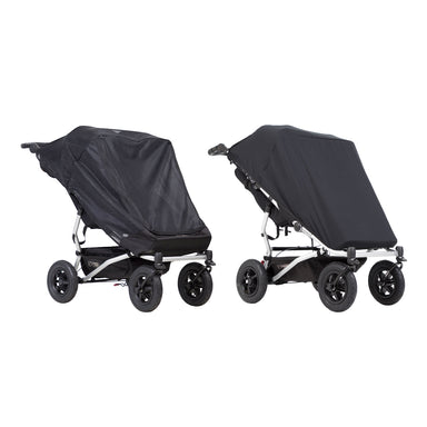 Mountain Buggy Cobertor de sol para coche doble Duet™