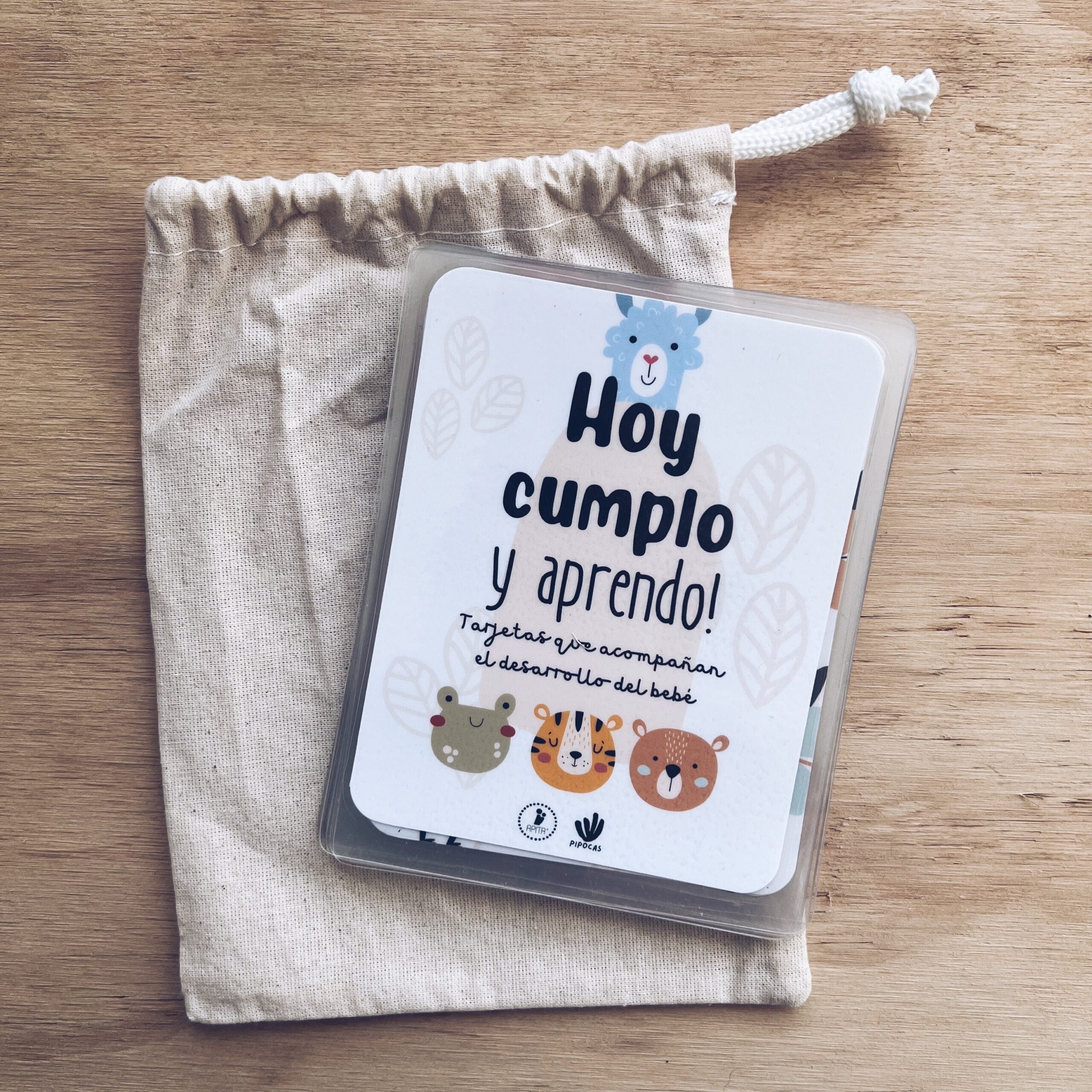 Tarjetas de estimulación Hoy cumplo y aprendo