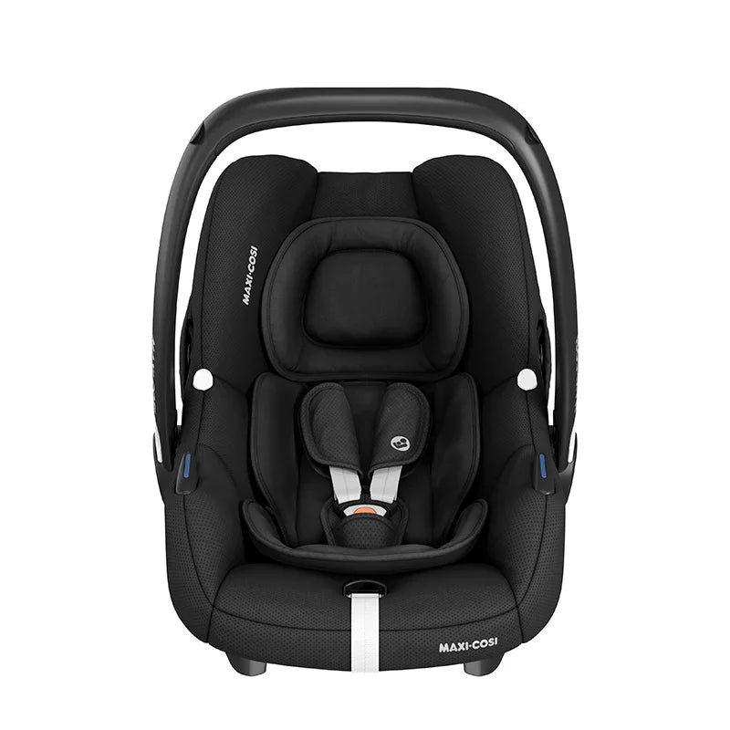 Maxi Cosi Silla Auto Nido Cabriofix Black + Familyfix S Black