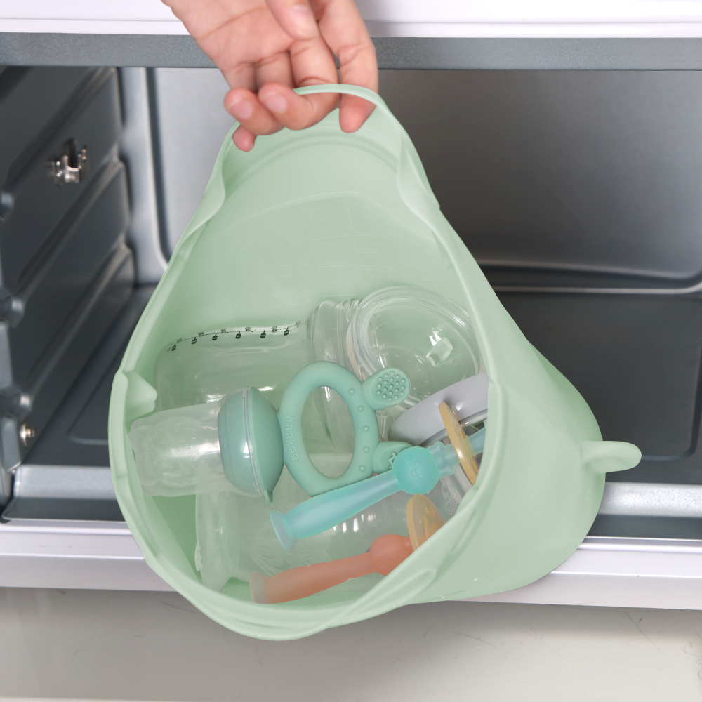 Bolsa esterilizadora de microondas reutilizable