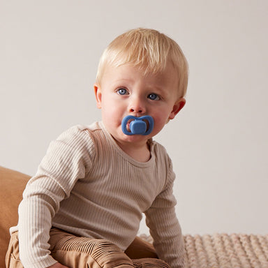 b.box Blush/Latte Chupete de Silicona 6 meses en adelante