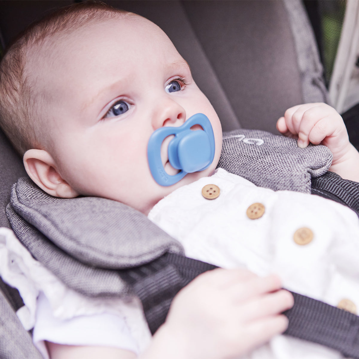 b.box Blush/Latte Chupete de Silicona 6 meses en adelante