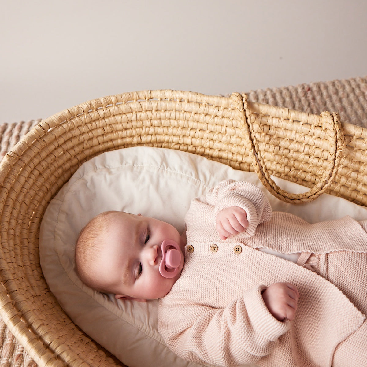 b.box Blush/Latte Chupete de Silicona 6 meses en adelante