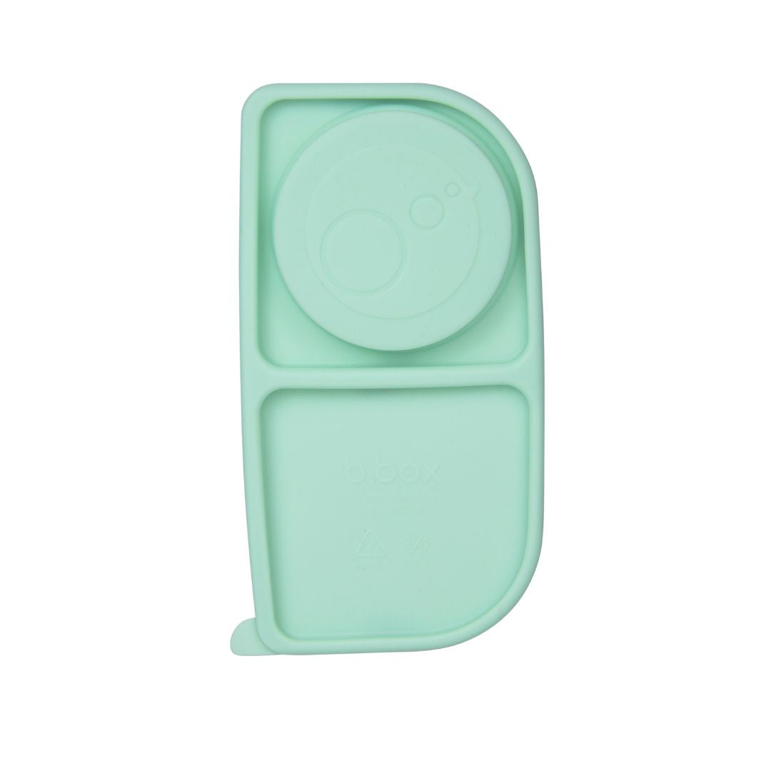 b.box Lilac Pop Sello de silicona para mini lonchera b.box