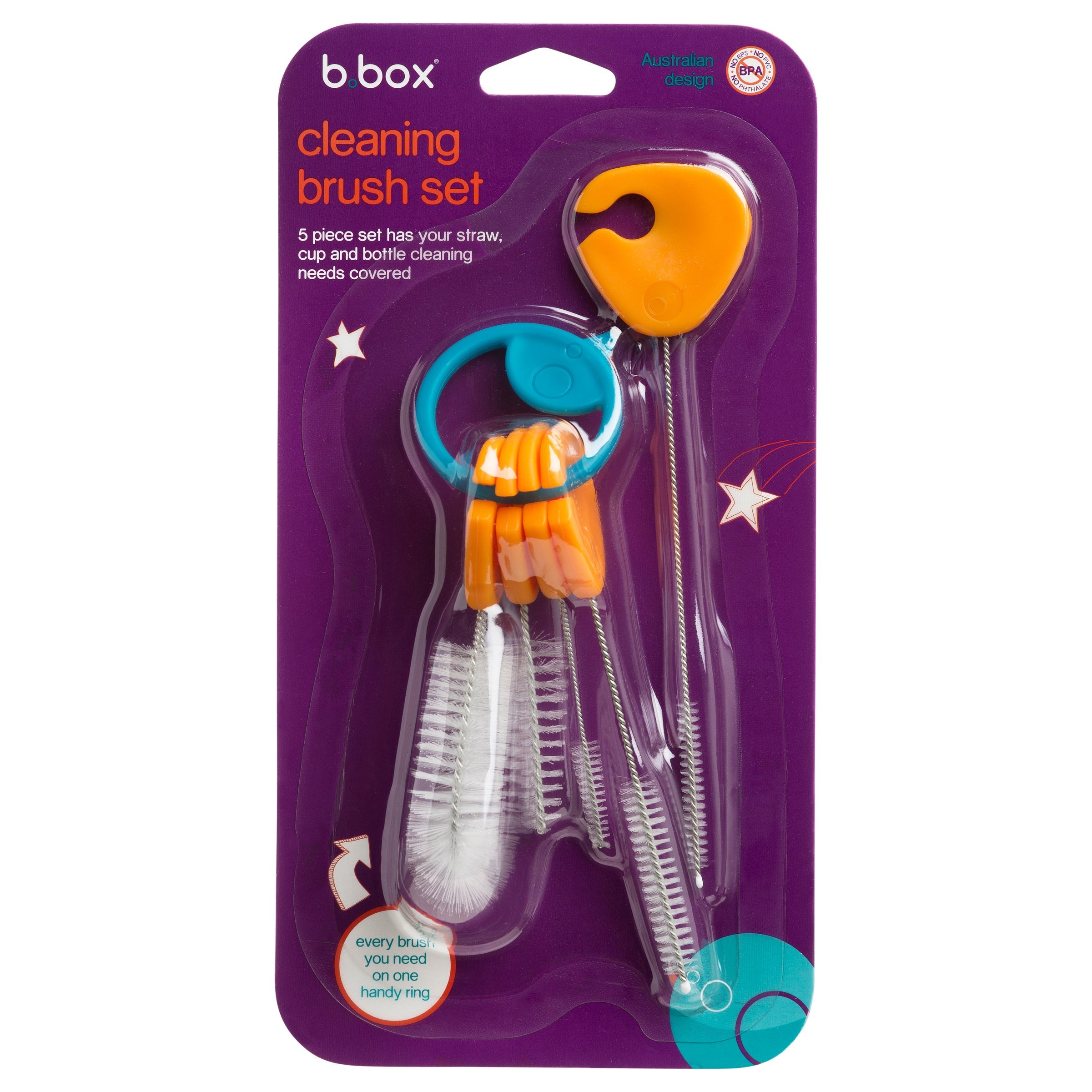 b.box Set de cepillos de limpieza