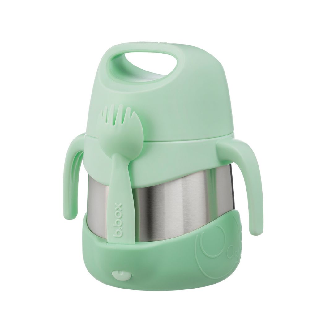Taza Termo B.box Para Comida – 335 Ml, Acero Inoxidable – Mantiene Caliente 5h Y Frío 7h – Fácil De Abrir Para Niños