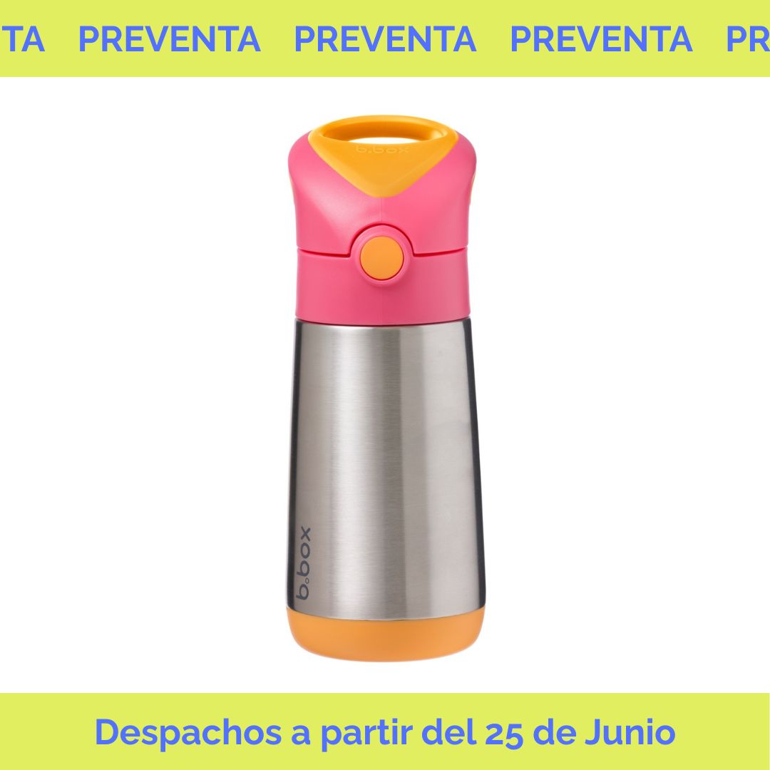 b.box Strawberry Shake Botella térmica 350ml