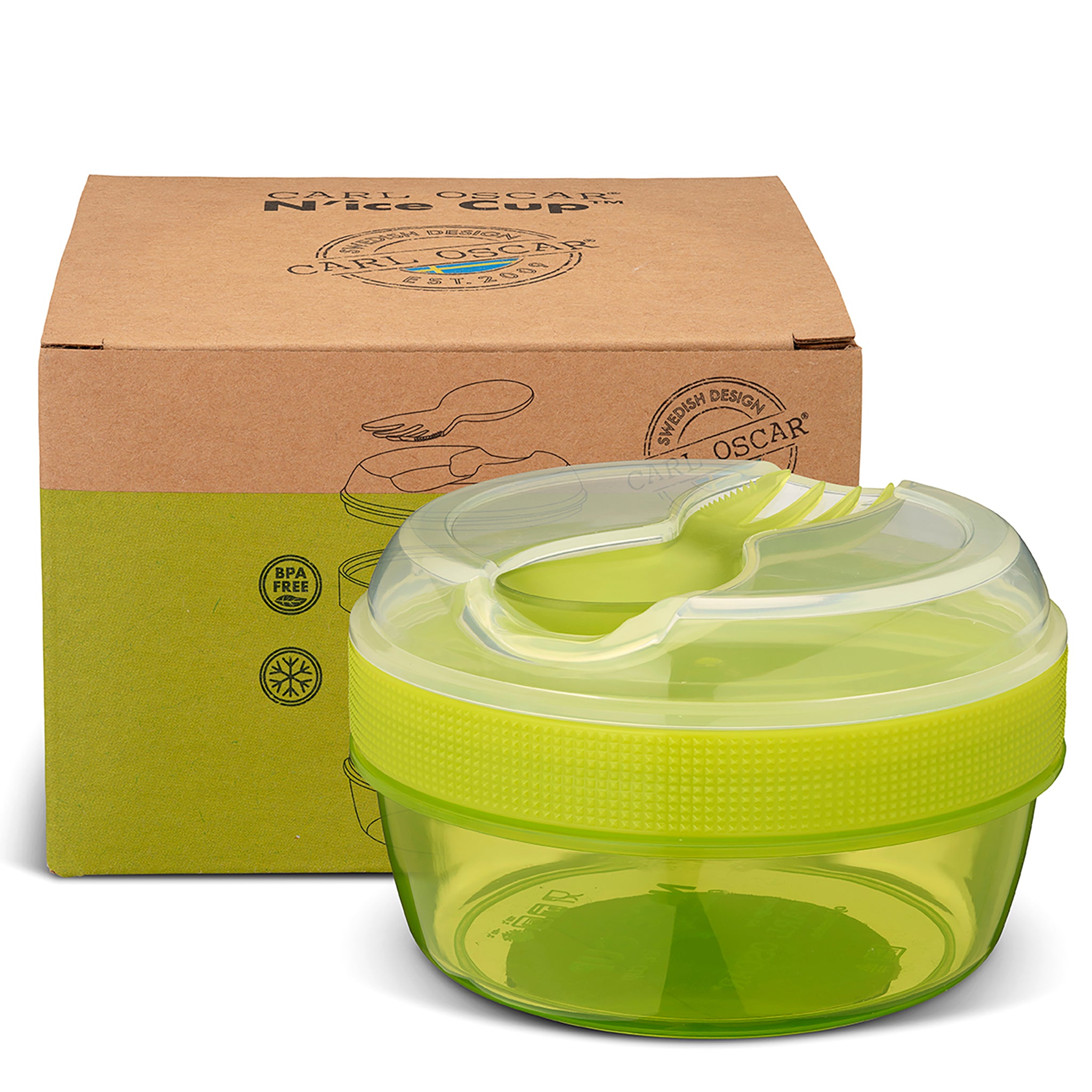 Carl Oscar Contenedor para snacks con unidad de frio N'ice Cup™