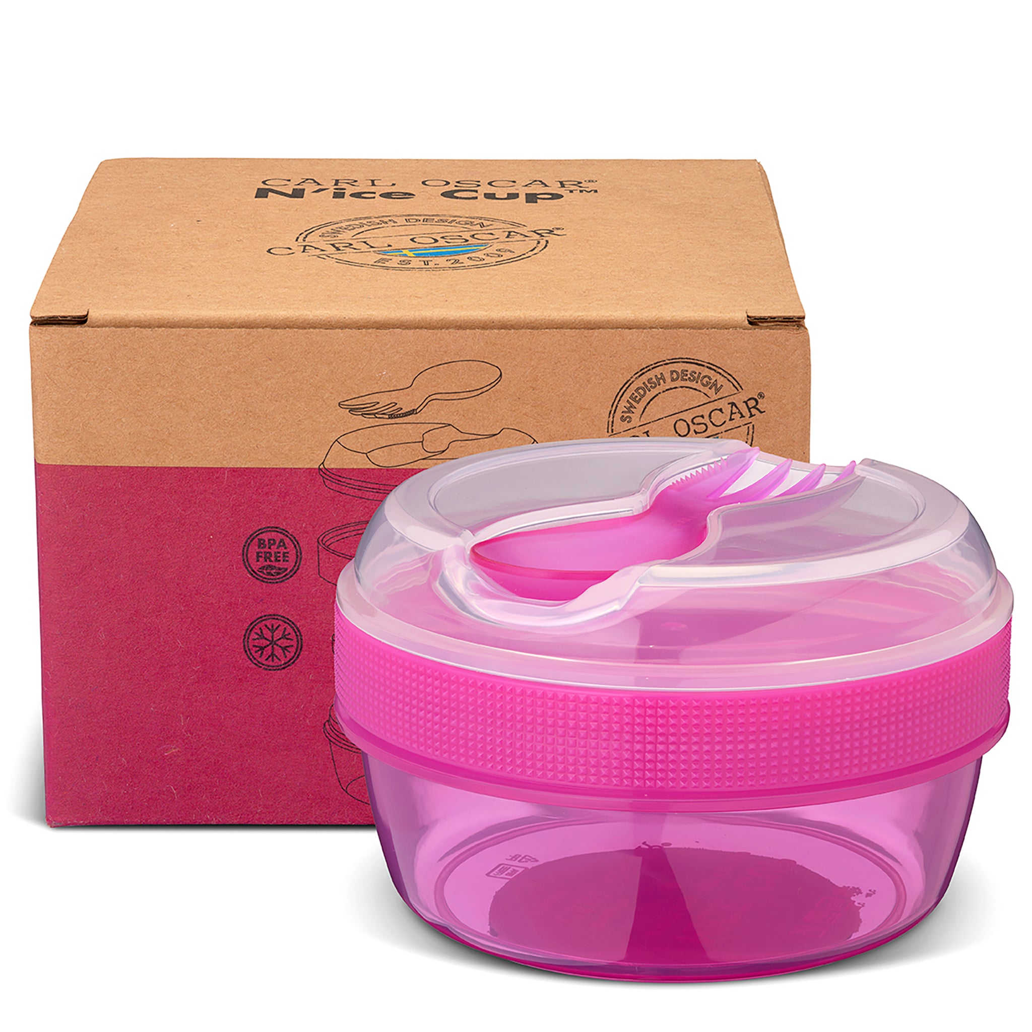 Carl Oscar Contenedor para snacks con unidad de frio N'ice Cup™