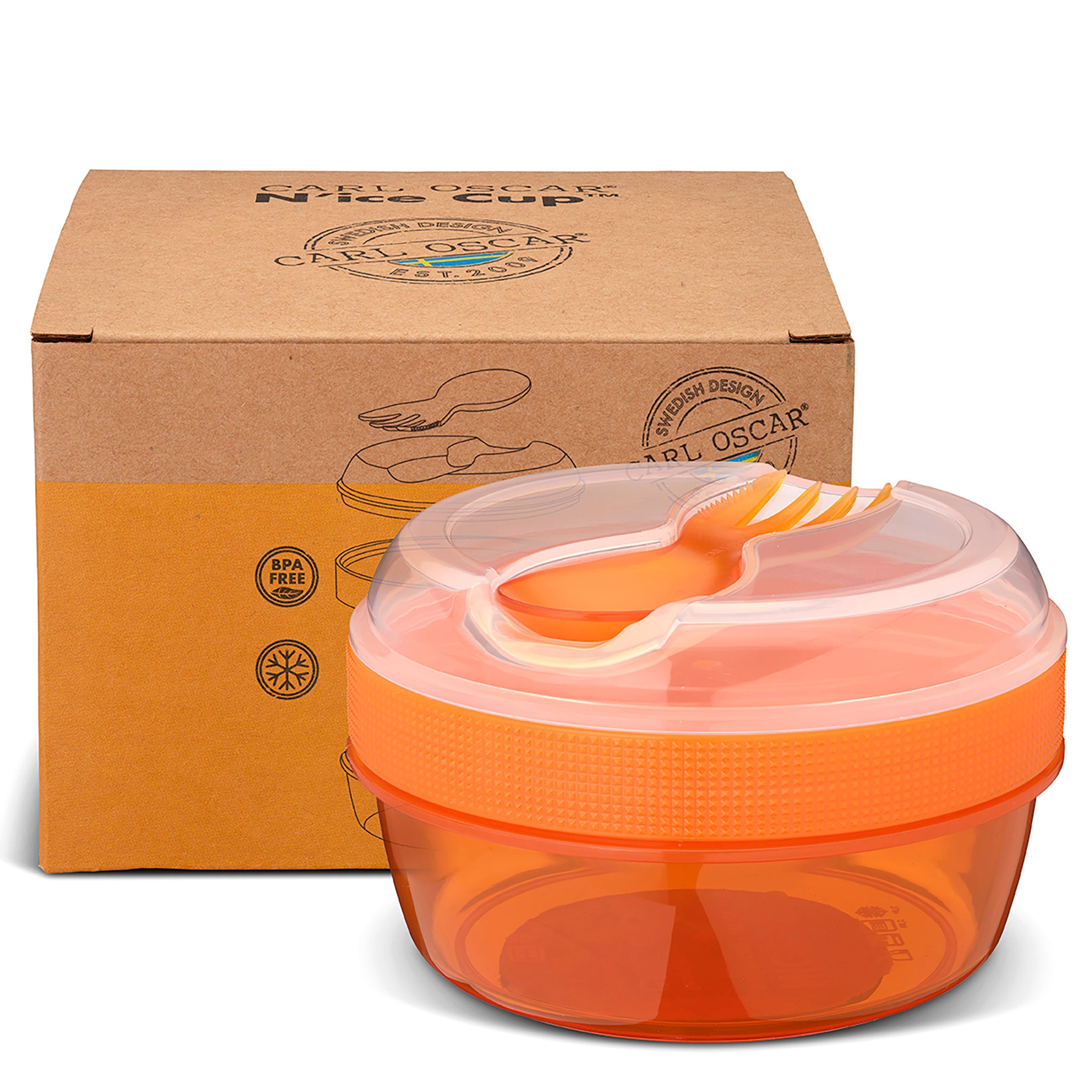 Carl Oscar Contenedor para snacks con unidad de frio N'ice Cup™