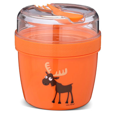 Carl Oscar Naranja Contenedor para snacks con unidad de frio N'ice Cup™ Grande