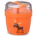 Carl Oscar Naranja Contenedor para snacks con unidad de frio N'ice Cup™ Grande