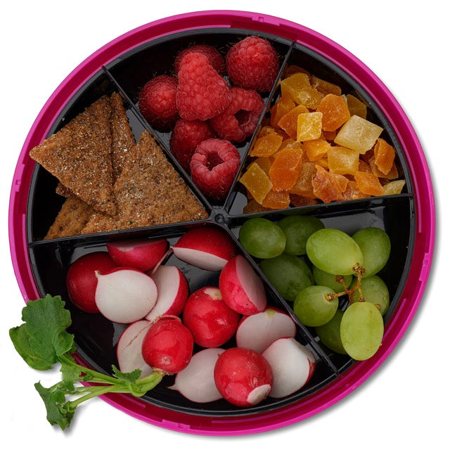 Carl Oscar Spinner contenedor giratorio para snacks