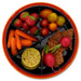 Carl Oscar Spinner contenedor giratorio para snacks