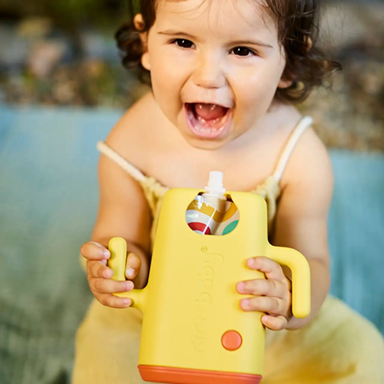 Dido Baby Porta Pouches y Cajitas Amarillo