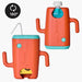 Dido Baby Porta Pouches y Cajitas Coral