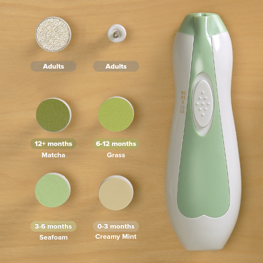 Haakaa Limador de uñas eléctrico Haakaa Meadow