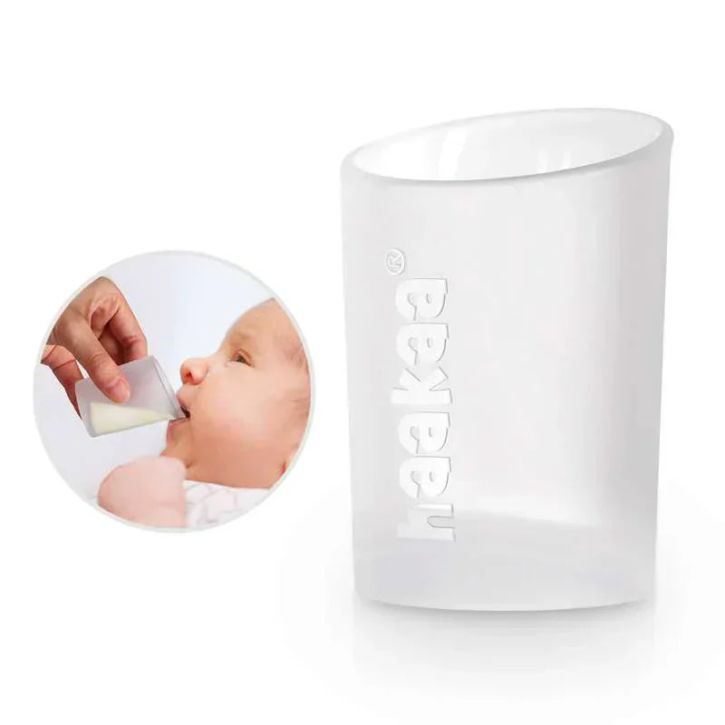 Haakaa Set de recolector y dispensador de calostro pre esterilizado más vaso