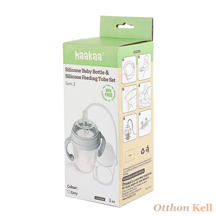 Haakaa Set de Relactación Haakaa -Mamadera de Silicona Gen 3 + sonda de alimentación