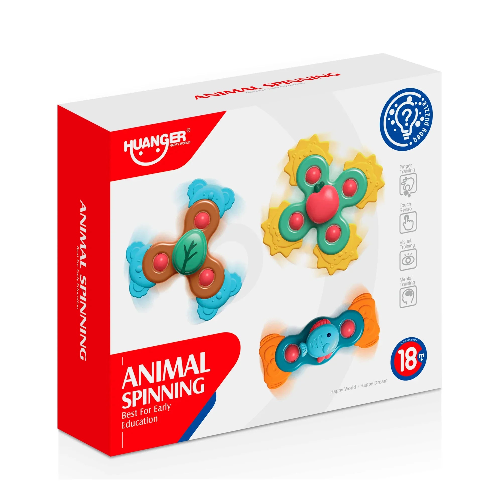 Huanger Spinning de animales para bebés