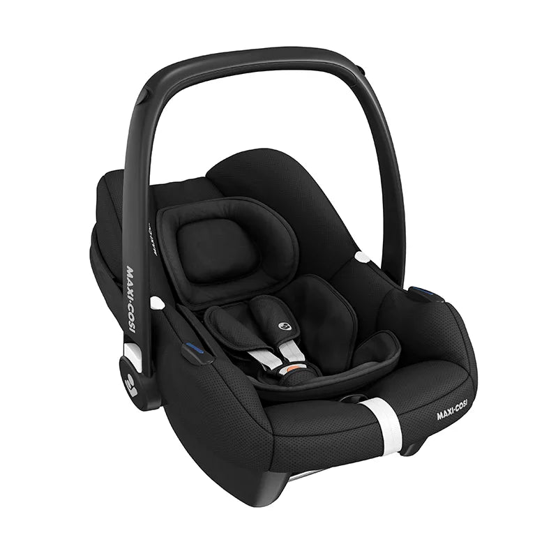 Maxi Cosi Silla Auto Nido Cabriofix Black + Familyfix S Black