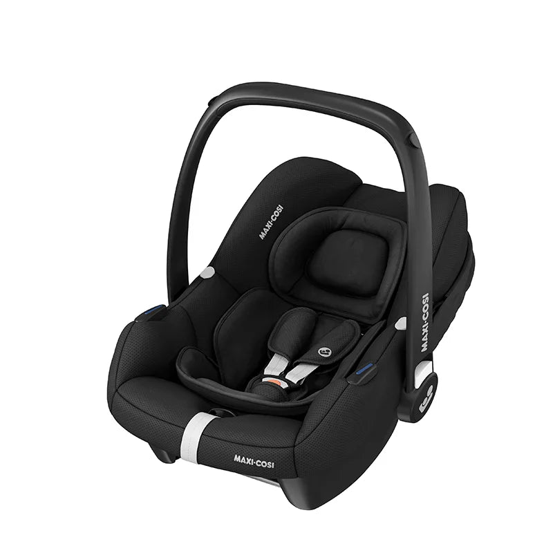 Maxi Cosi Silla Auto Nido Cabriofix Black + Familyfix S Black
