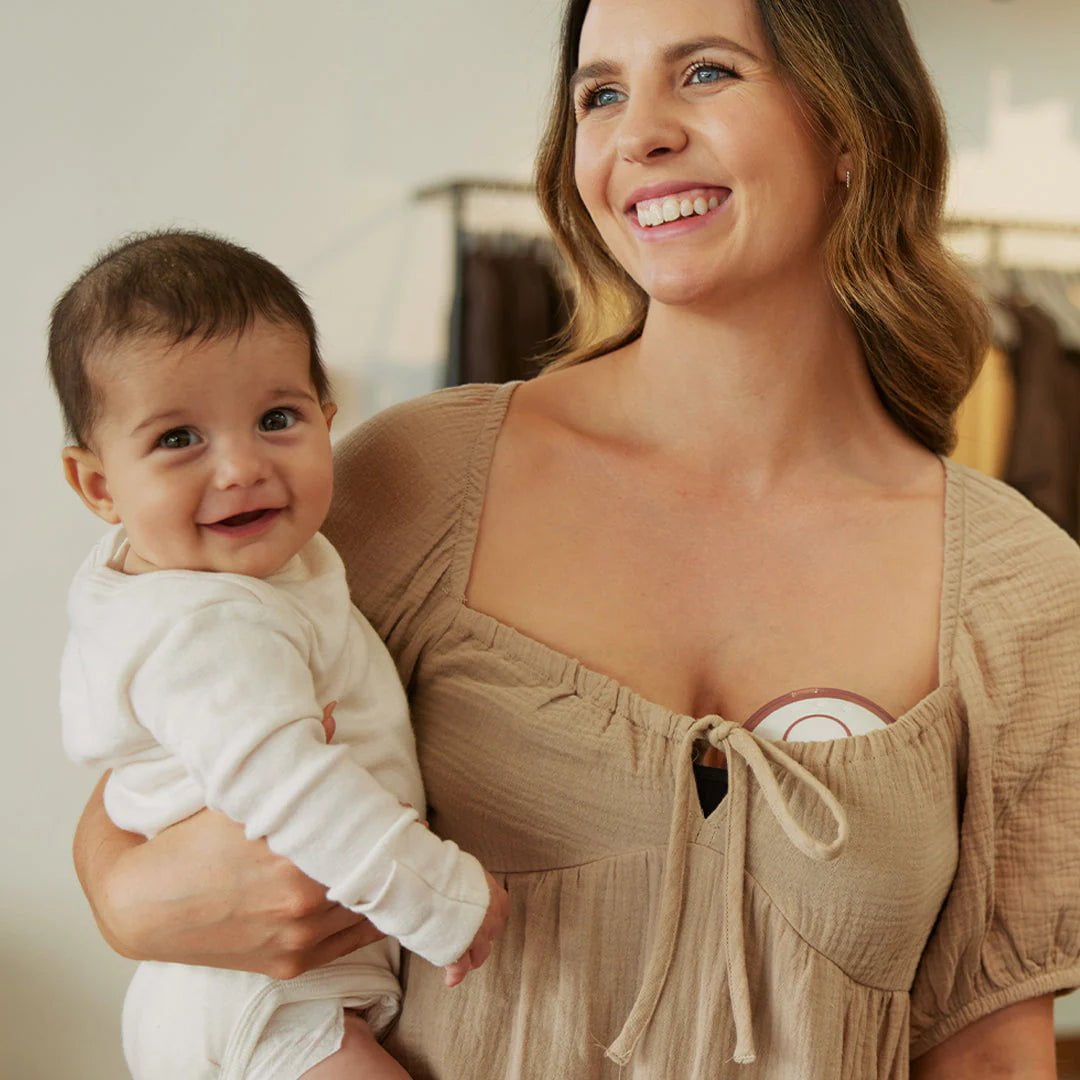 MomCozy Extractor de leche materna M6 Manos libres Doble