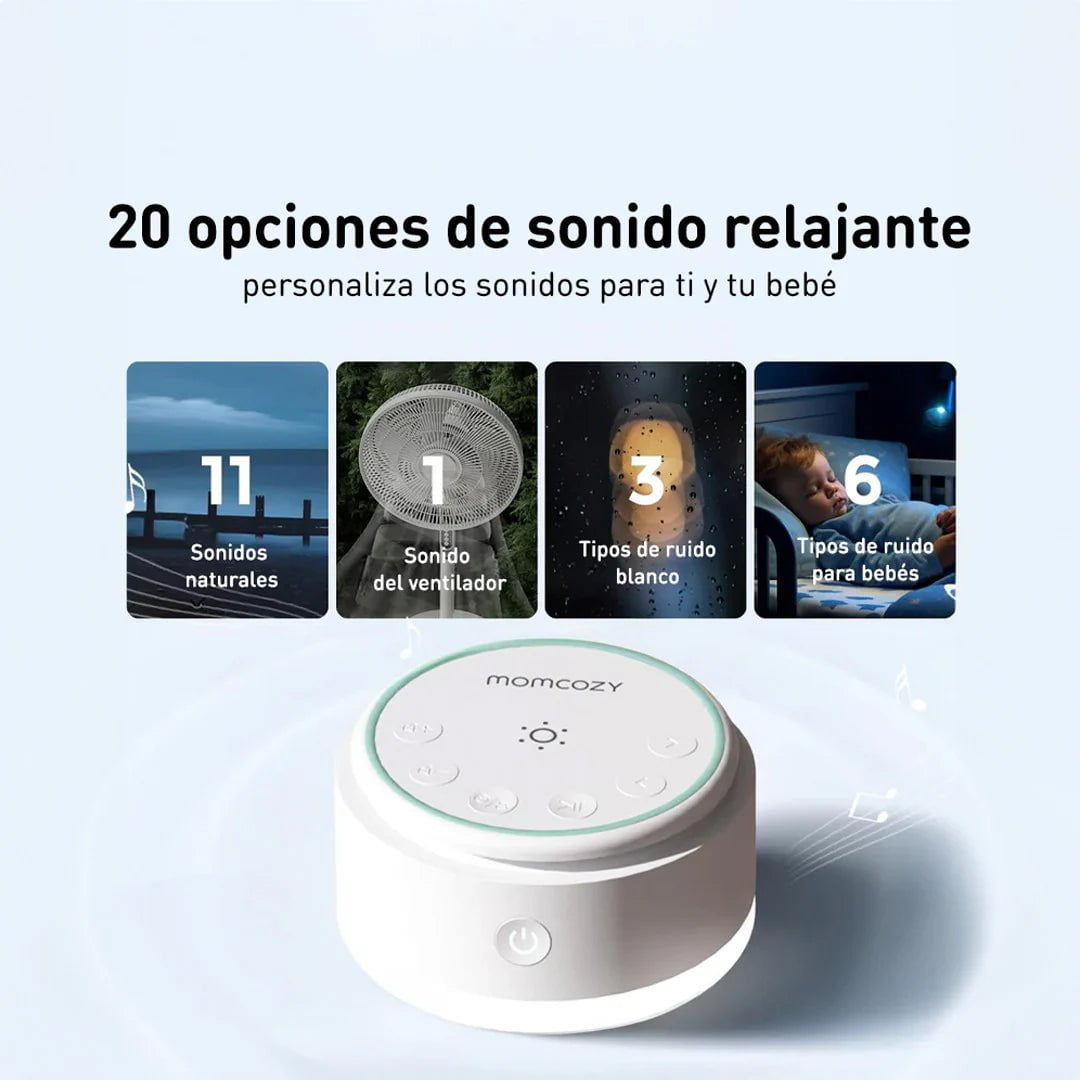 MomCozy Maquina de Ruido blanco Portátil