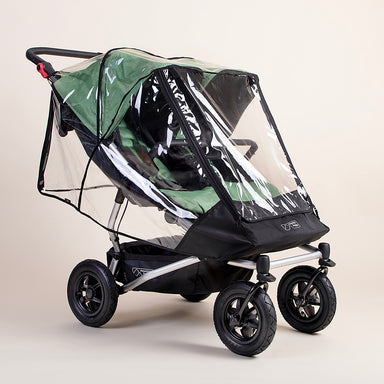 Mountain Buggy Cobertor de Lluvia doble para Coche duet™ buggy v4 Heritage