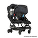 Mountain Buggy Negro Coche doble compacto nano duo™