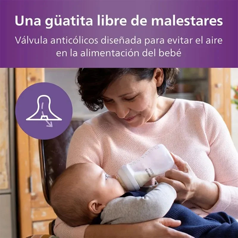 Pigeon Set De 3 Mamaderas Avent (125, 260, 330 ml)