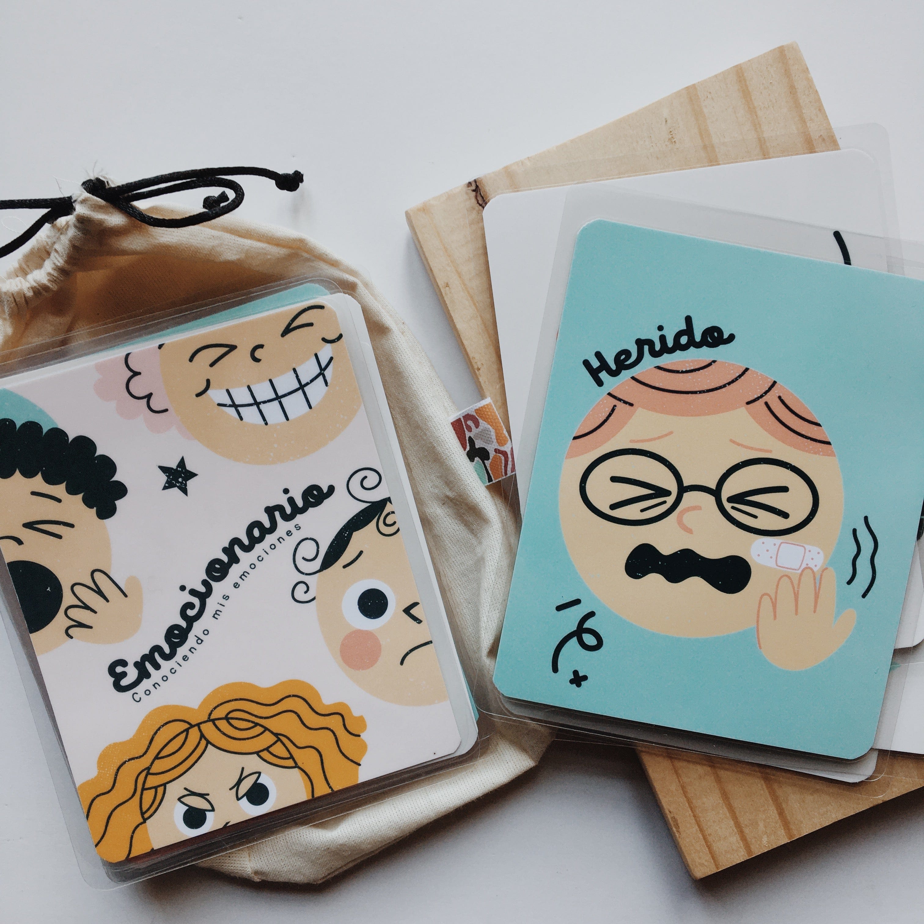 Tarjetas de estimulación Emocionario