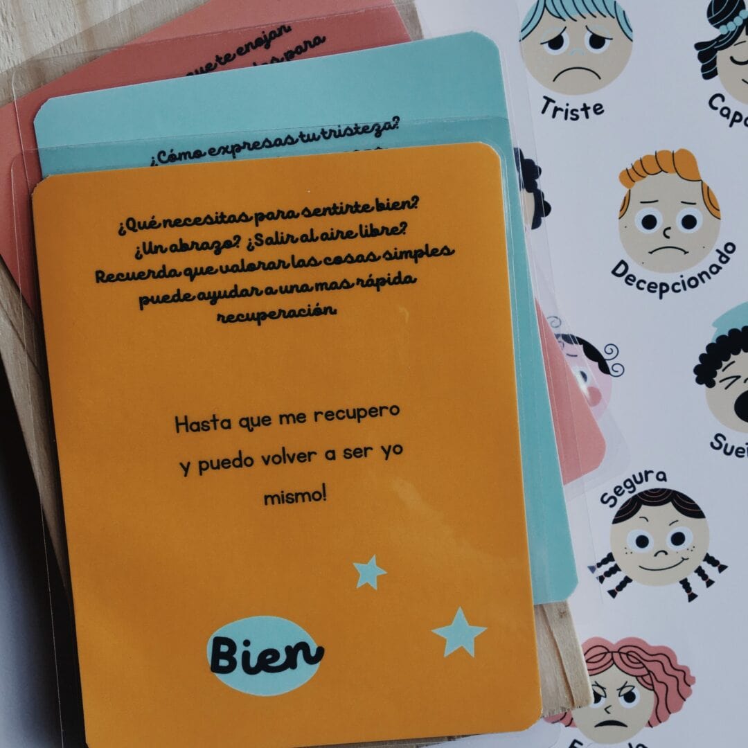 Tarjetas de estimulación Emocionario
