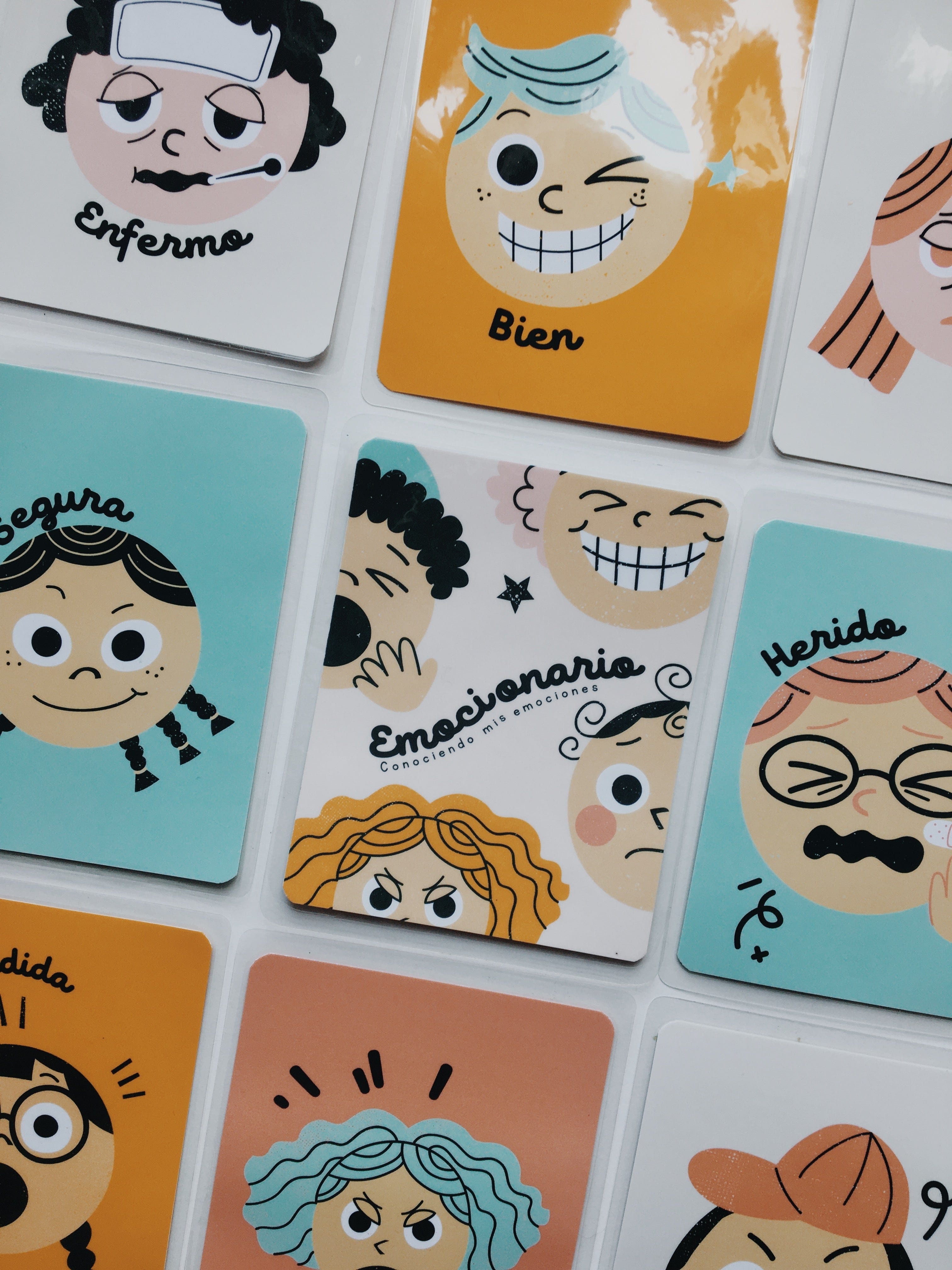 Tarjetas de estimulación Emocionario