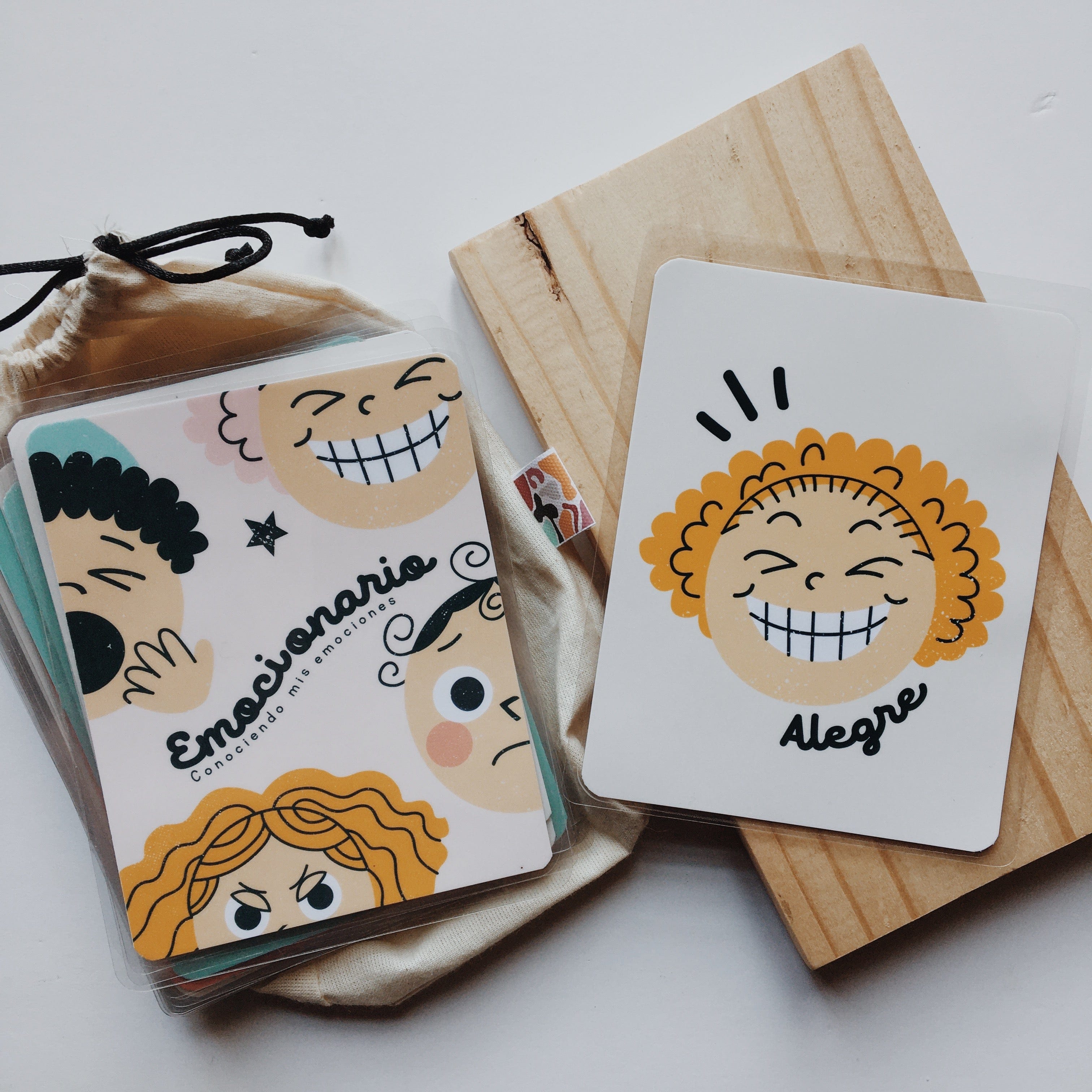 Pipocas Tarjetas de estimulación Emocionario