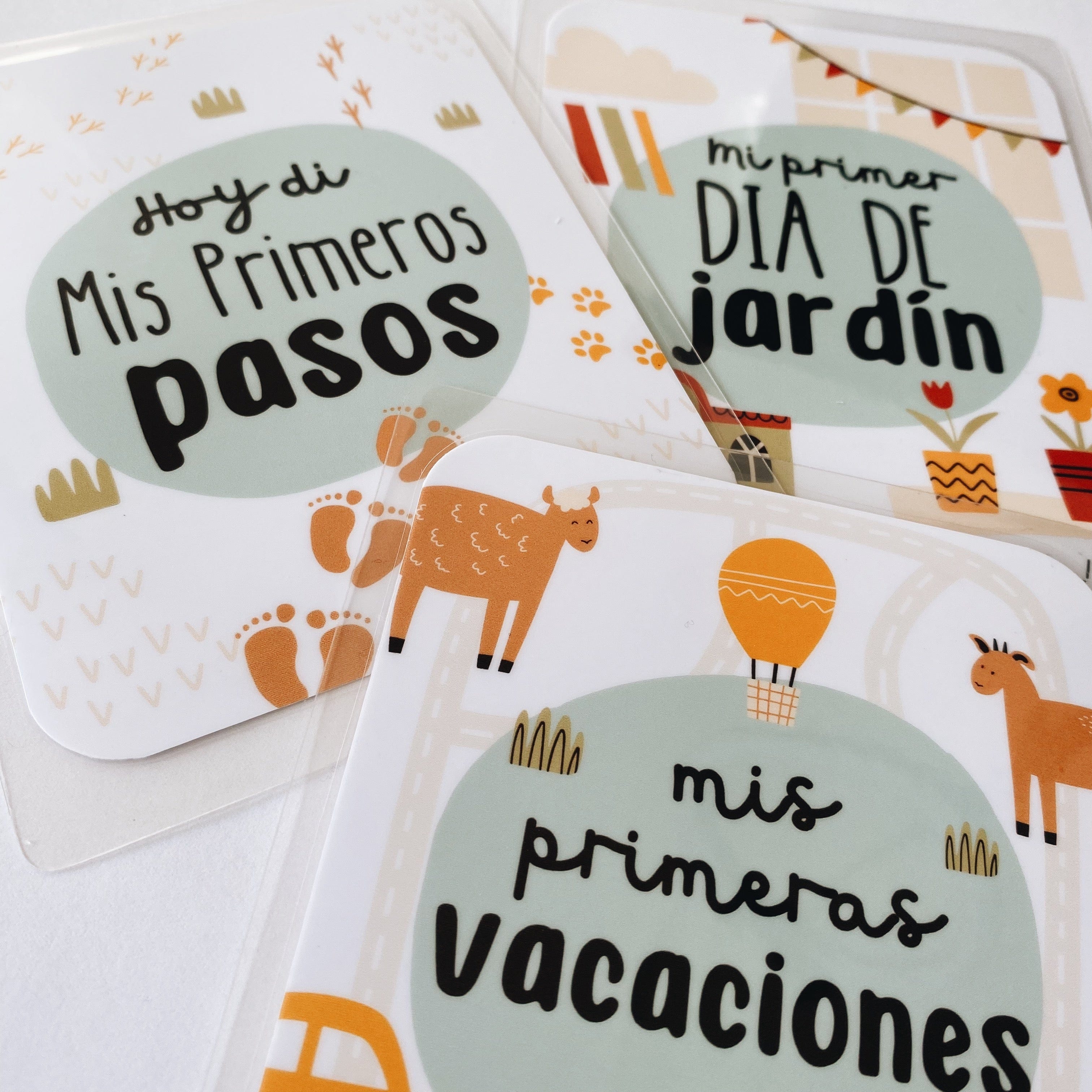 Tarjetas de estimulación Hoy cumplo y aprendo