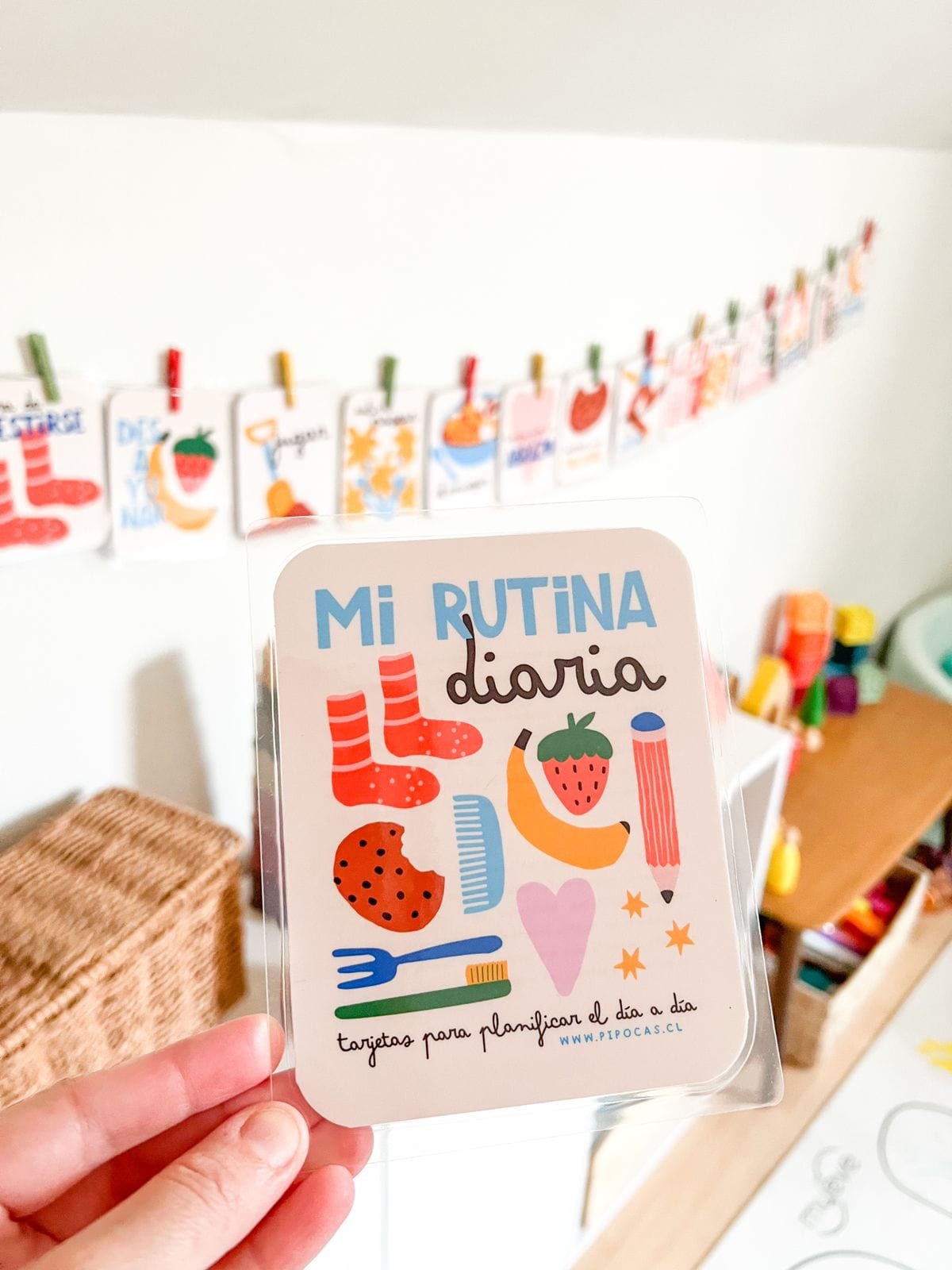 Tarjetas de estimulación Mi Rutina Diaria