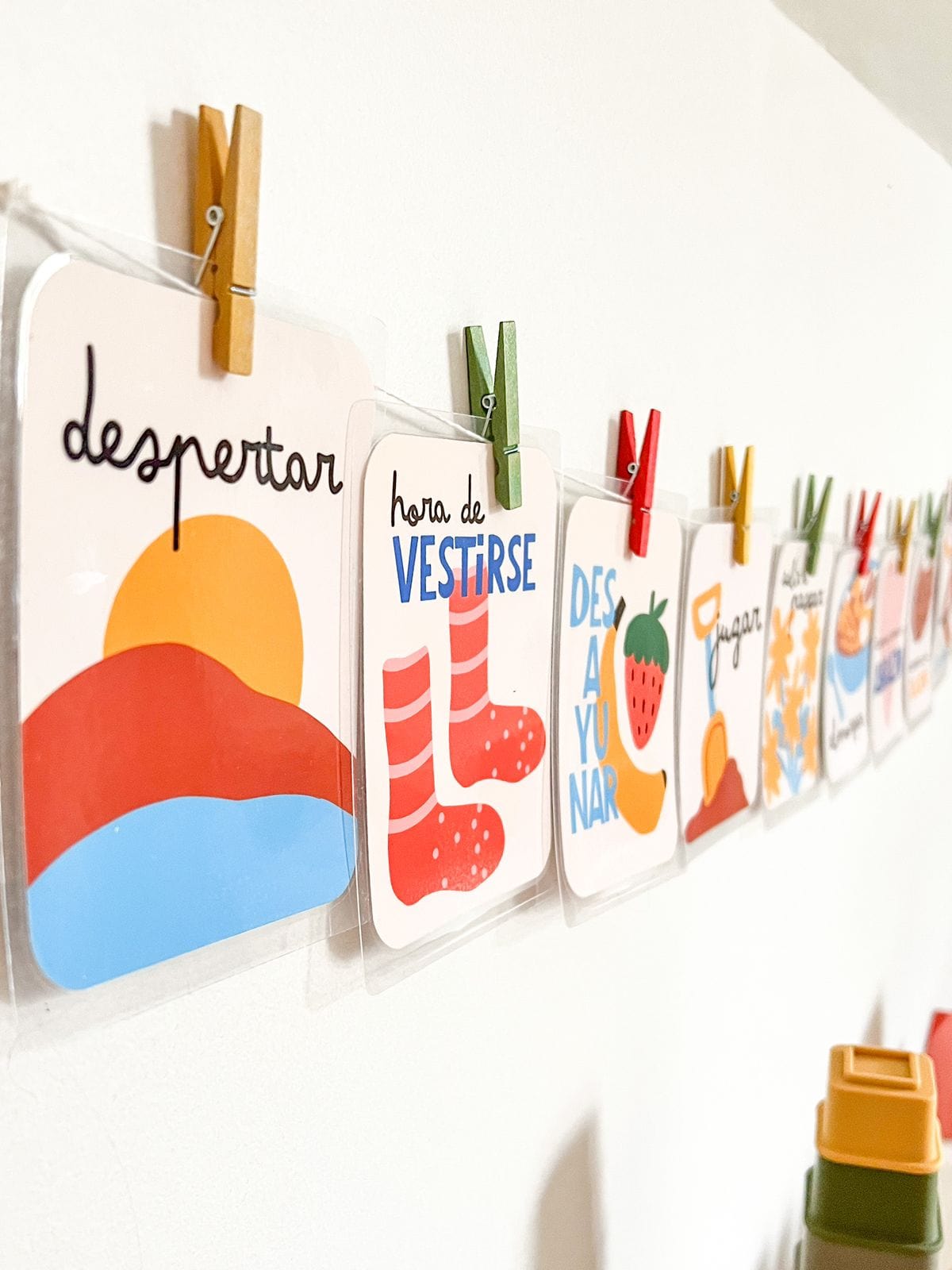 Tarjetas de estimulación Mi Rutina Diaria