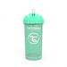 Twistshake Verde Pastel Vaso con bombilla Straw Cup 360ml